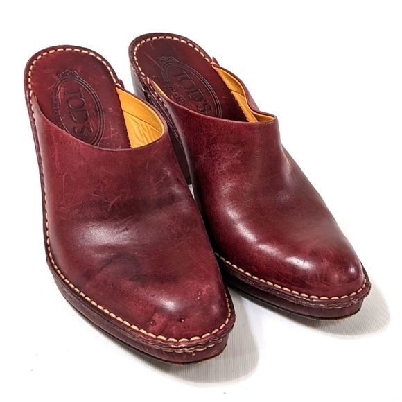 Tods Heeled Mules - Picture 3 of 7